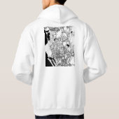 Kaohsiung Stad Taiwan Kaart Hoodie (Achterkant)