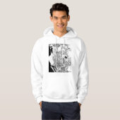 Kaohsiung Stad Taiwan Kaart Hoodie (Voorkant volledig)