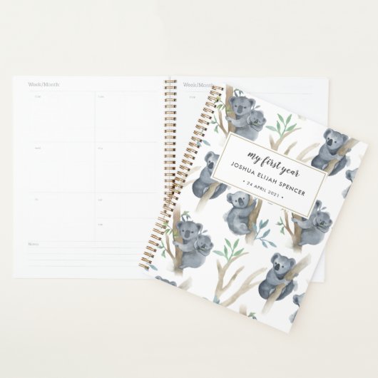 Kaolas Planner van het eerste jaar van de individu (Display)