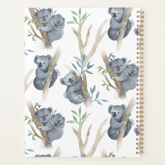 Kaolas Planner van het eerste jaar van de individu (Achterkant)