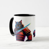 Kaoru el Gato Samurái – Felino Épico con Katana Mok (Voorkant links)