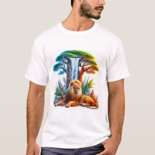 Kaos dengan desain yang unik, tidak mengikuT-Shirt T-shirt