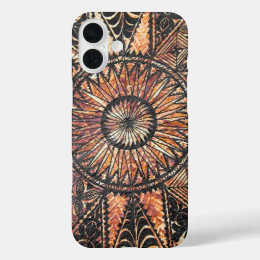 Kapa Primitief Hawaiian Tattoo Tapa Hoesje-Mate iP Case-Mate iPhone Case (Achterkant)