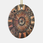 Kapa Primitive Hawaiian Tattoo Tapa Keramisch Ornament (Rechts)