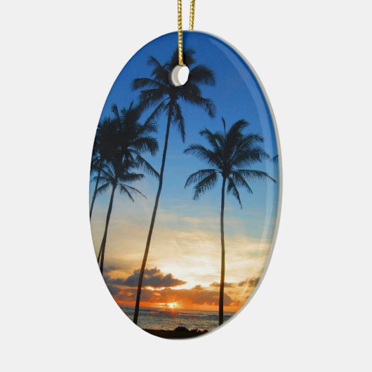 Kapaa Kauai Hawaii Keramisch Ornament (Links)