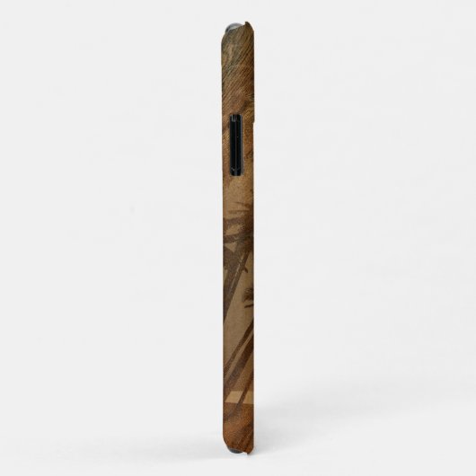 Kapaa Sunset Hawaiian Faux Koa Wood Case-Mate iPhone Case (Achterkant/rechts)