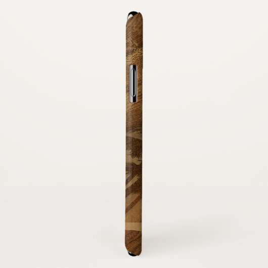 Kapaa Sunset Hawaiian Faux Koa Wood Case-Mate iPhone Case (Achterkant / rechts)