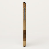 Kapaa Sunset Hawaiian Faux Koa Wood Case-Mate iPhone Case (Achterkant/links)