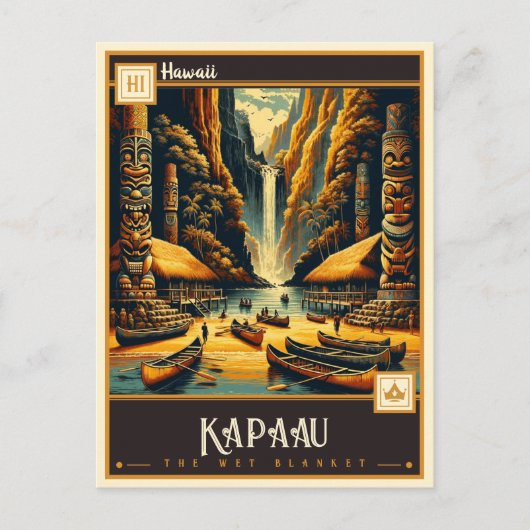 Kapaau, Hawaï |  Briefkaart (Voorkant)