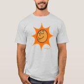 Kapalua Bay Maui Hawaii 80s Happy Sun T-shirt (Voorkant)