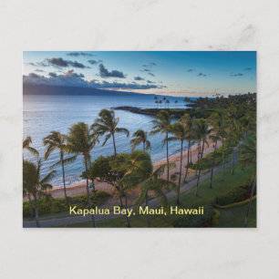 Kapalua Bay, Maui, Hawaii Briefkaart