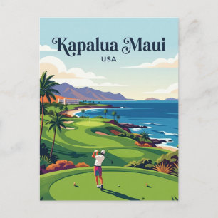 Kapalua Golf VS Briefkaart