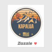 Kapalua, Hawaï Sticker (Vel)