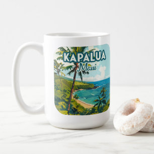 Kapalua Maui Hawaii Bay Beach Vakantie Retro Koffiemok