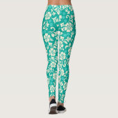 Kapalua Pareau Hawaiian Hibiscus Leggings (Achterkant)