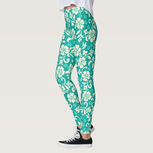 Kapalua Pareau Hawaiian Hibiscus Leggings (Links)
