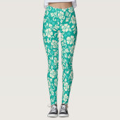 Kapalua Pareau Hawaiian Hibiscus Leggings (Voorkant)