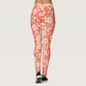 Kapalua Pareau Hawaiian Hibiscus Leggings (Achterkant)