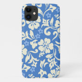 Kapalua Pareau Hawaiian Hibiscus Periwinkle Case-Mate iPhone Case (Achterkant)