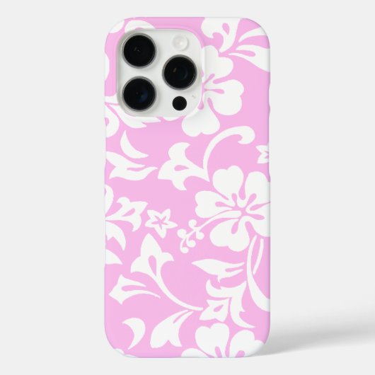 Kapalua Pareau Hawaiian Hibiscus Pink Case-Mate iPhone Case (Achterkant)