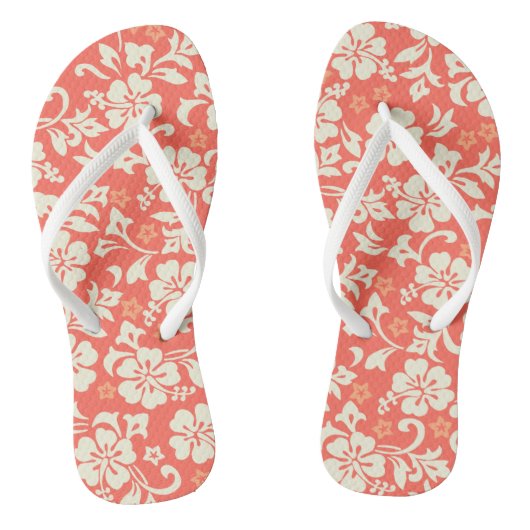 Kapalua Pareau Hawaiian Hibiscus Teenslippers (Voetbed)