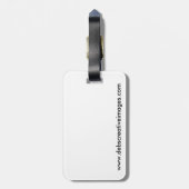 Kapel in de herfst bagagelabel (Achterkant verticaal)