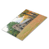 Kapel in herfst notitieblok (Schuin)