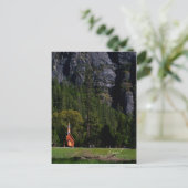 Kapel in het Yosemite Briefkaart (Staand voorkant)