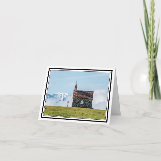 Kapel van de Rocky Mountains Kaart (Voorkant)