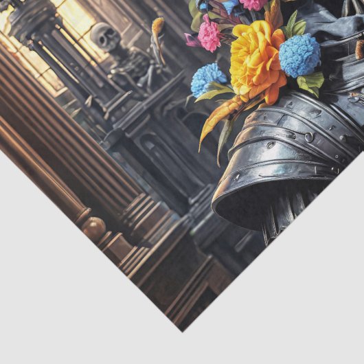 Kapel van Eeuwige Bloesems - Decoupage - Tissuepapier (Detail)