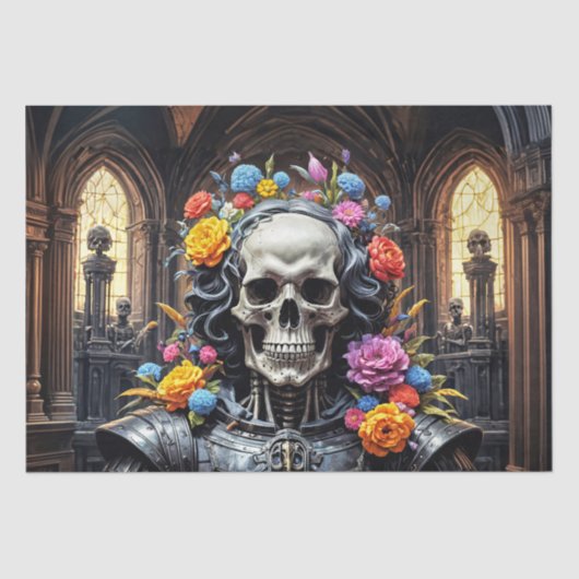 Kapel van Eeuwige Bloesems - Decoupage - Tissuepapier (Voorkant)