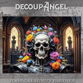 Kapel van Eeuwige Bloesems - Decoupage - Tissuepapier