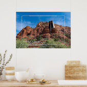 Kapel van het Heilige Kruis, Arizona Poster (Keuken)