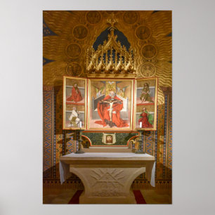 Kapelaltaar, Matthias Kerk, Boedapest, Hongarije Poster