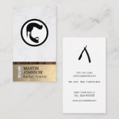 kaper | Haarspecialist Visitekaartje (Voorkant / Achterkant)