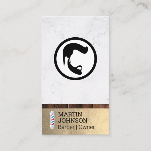 kaper | Haarspecialist Visitekaartje (Voorkant)