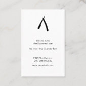 kaper | Haarspecialist Visitekaartje (Achterkant)