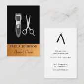 kaper | Haarspecialist Visitekaartje (Voorkant / Achterkant)