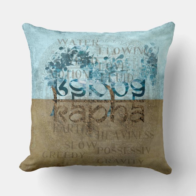 KAPHA DOSHA - Pillow Kussen (Voorkant)