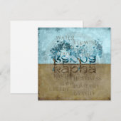 KAPHA DOSHA - Wenskaart (Voorkant / Achterkant)