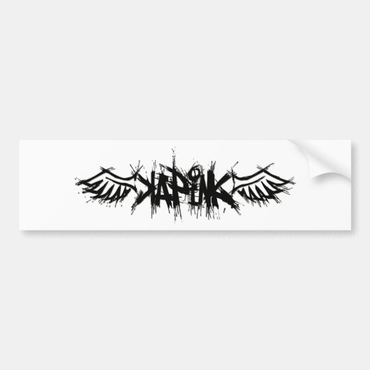 Kapink bumper Sticker (Voorkant)