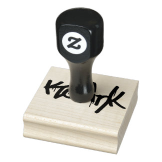Kapink stank rubberstempel