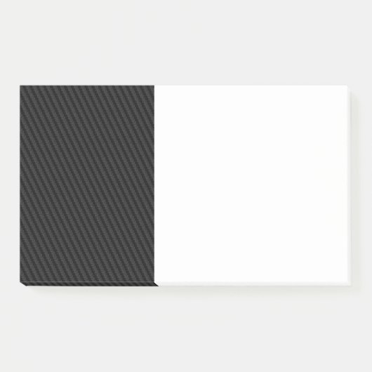 Kapitaal in koolstofvezel post-it® notes (Voorkant)