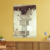 Kapitaal in Perzische stijl Canvas Afdruk (Insitu (Woonkamer))