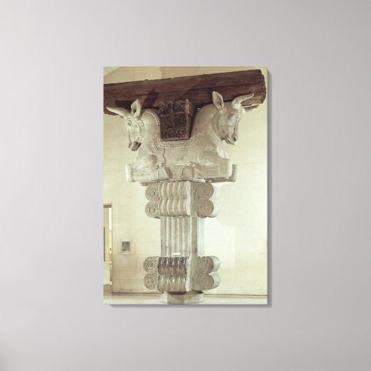 Kapitaal in Perzische stijl Canvas Afdruk (Voorkant)