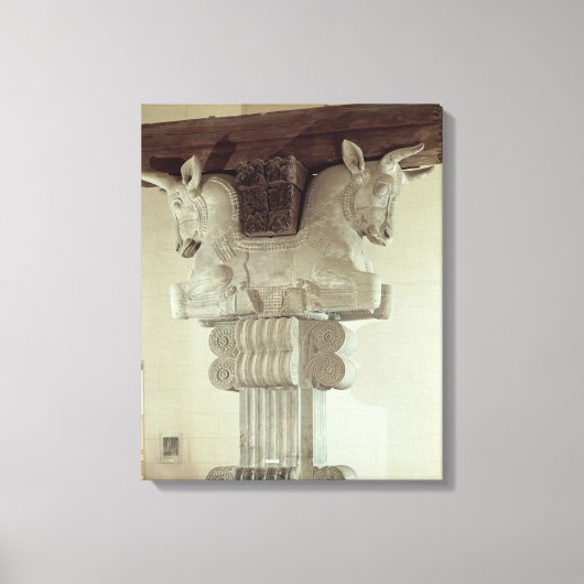 Kapitaal in Perzische stijl Canvas Afdruk (Voorkant)