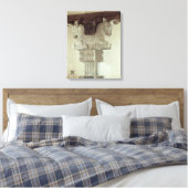 Kapitaal in Perzische stijl Canvas Afdruk (Insitu (Slaapkamer))