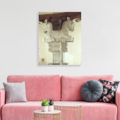 Kapitaal in Perzische stijl Canvas Afdruk (Insitu (Woonkamer))