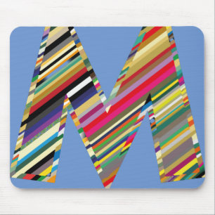 KAPITAAL Letter M Multicolored, Muismat