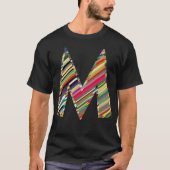 KAPITAAL Letter M Multicolored, T-shirt (Voorkant)